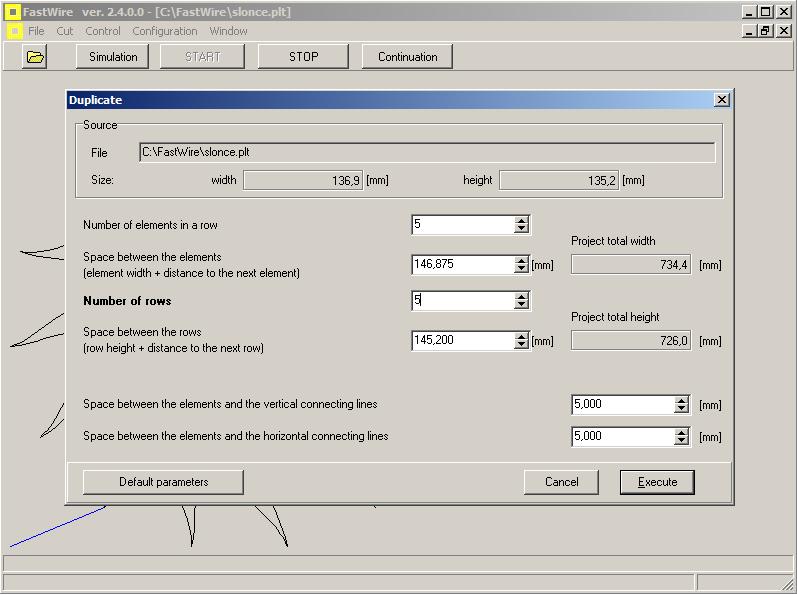 XTR Fast wire cutter - FastCut Software